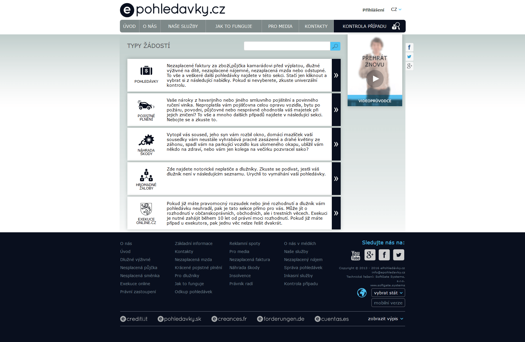 Epohledavky Cz Softgate Systems