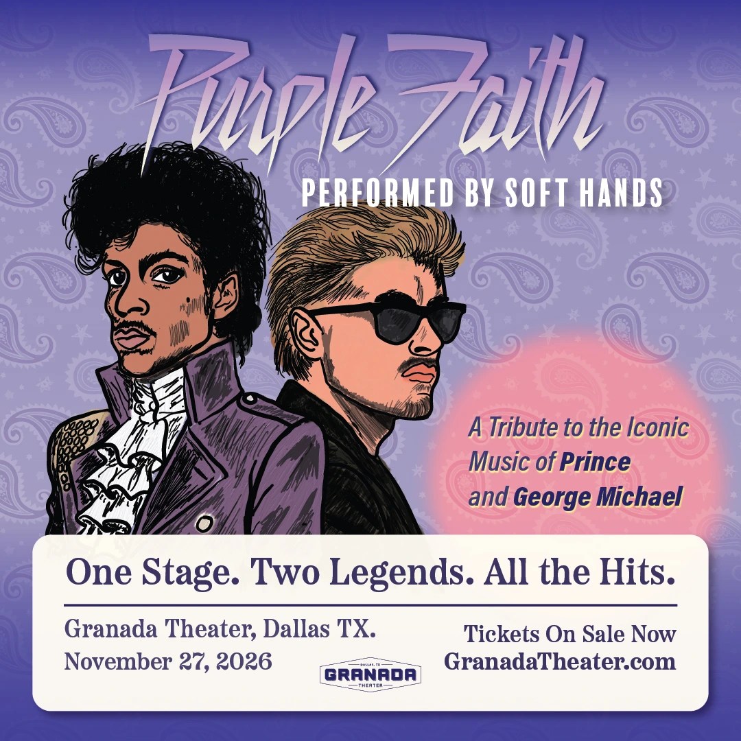 Granada Theater Purple Faith show poster