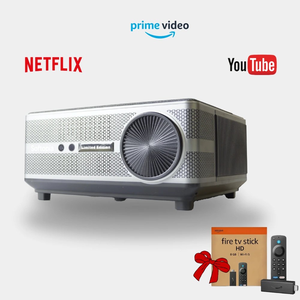 clearvision pro android netflix prime video disney+ softopia meilleur videoprojecteur connecté 2