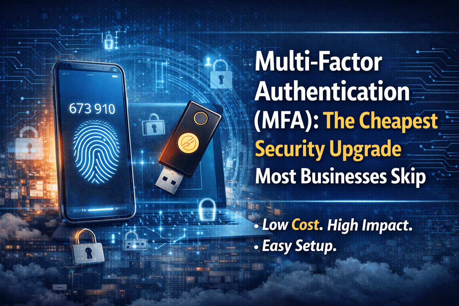 multi-factor authentication cheapest security upgrade