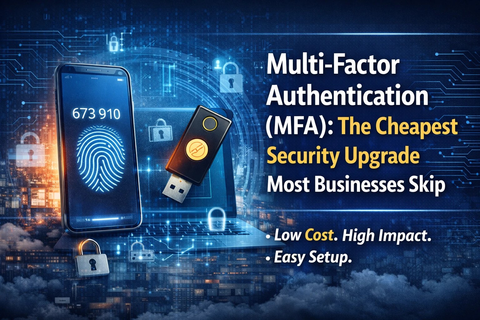 multi-factor authentication cheapest security upgrade