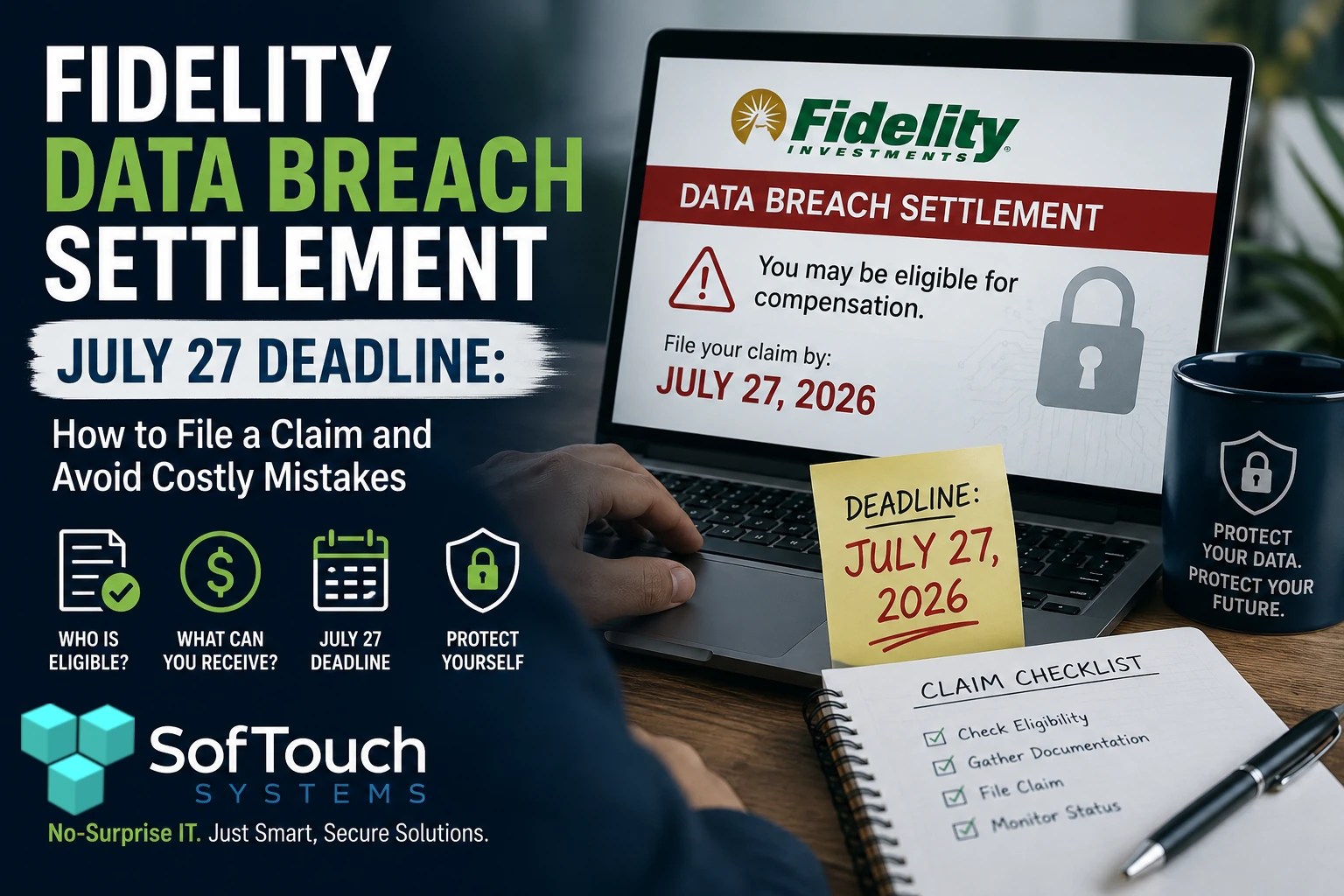 Fidelity Data Breach Settlement July 27 Deadline: How to File a Claim and Avoid Costly Mistakes