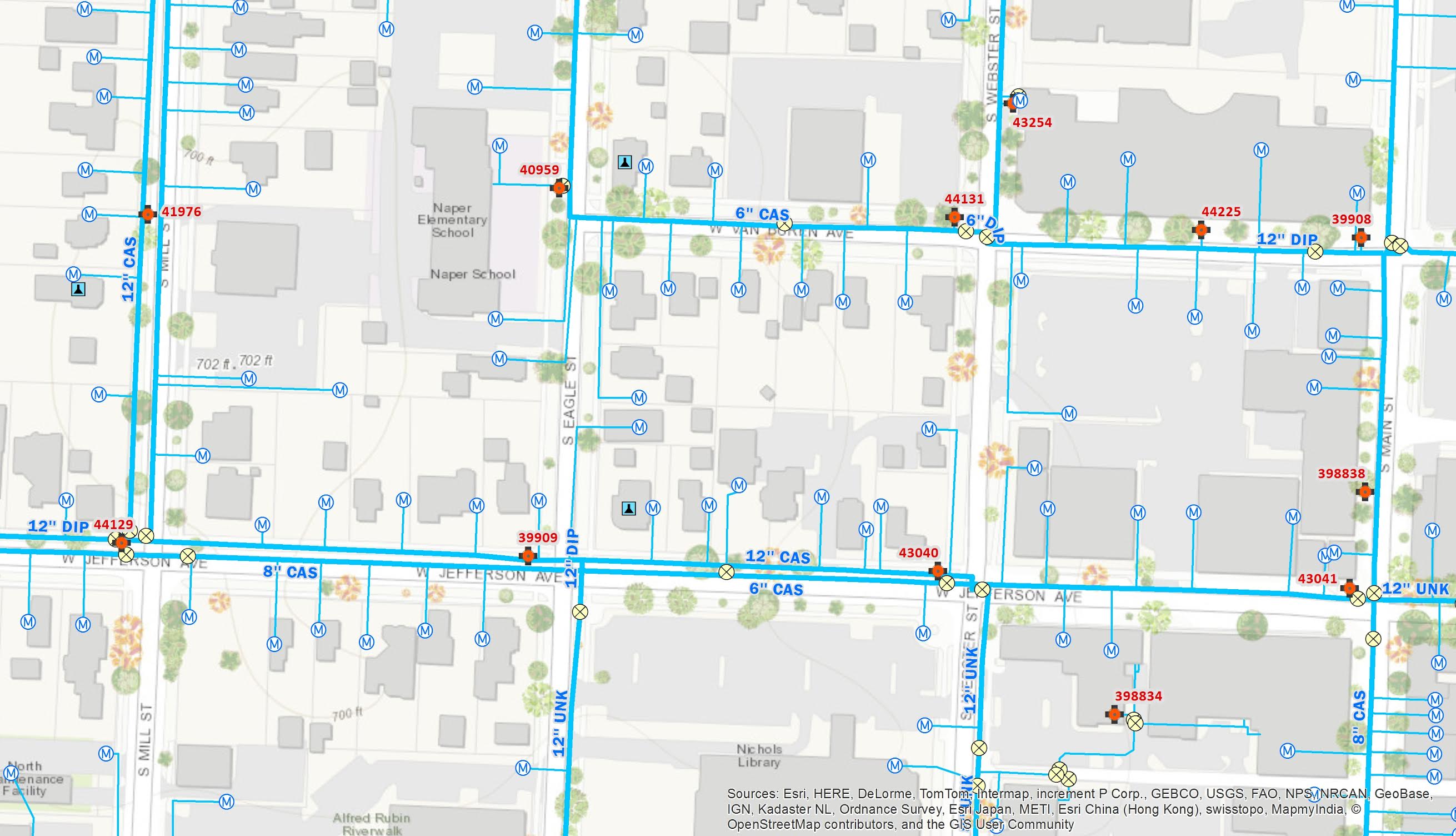 Thames Water Sewer Map Esri Water Map 