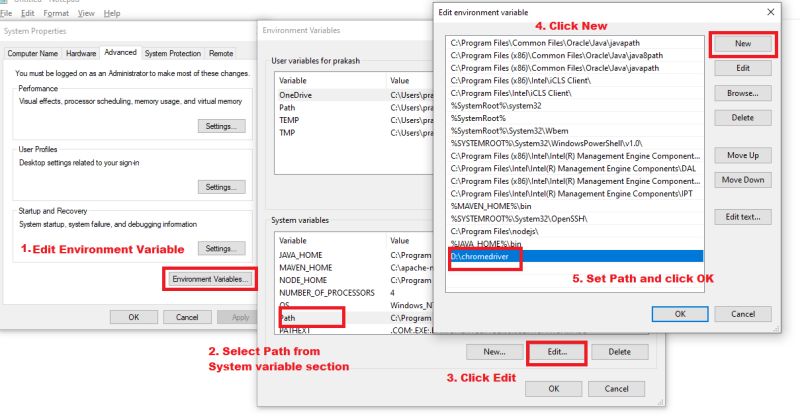 How To Resolve Illegalstateexception Path To Be Set By Webdriver Chrome Driver In Selenium - 4K Abstract Arts for Desktop