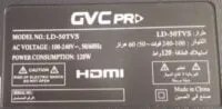 GVC Pro LD-50TVS Smart tv Firmware Software