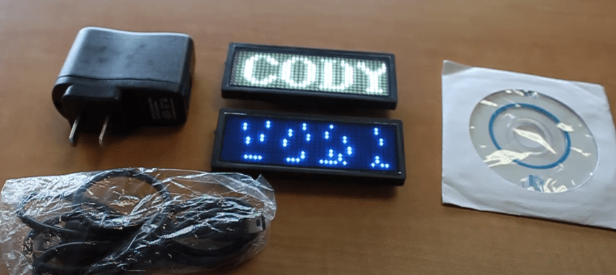 I Am Show LED Programmable Nametags
