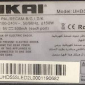 NIKAI UHD55SLED2 TP.HV530.PC821 4GB FIRMWARE