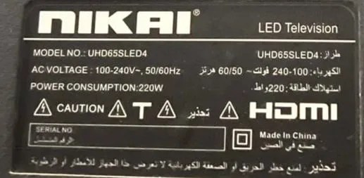 UHD65SLED4