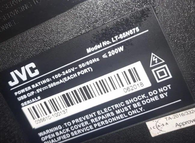 JVC LT-65N675 Smart Tv Software Download
