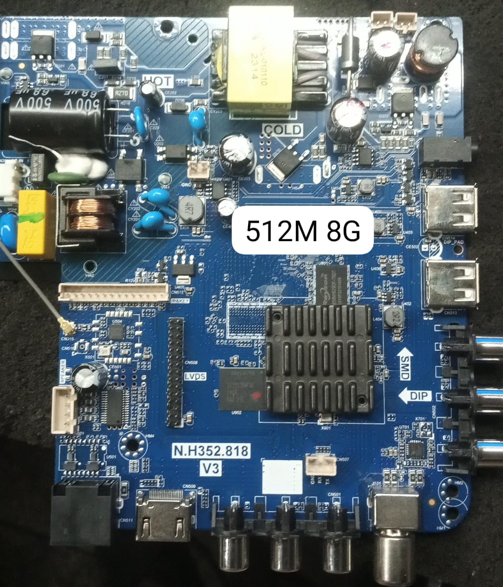 New N.H352.818 512M 8G Firmware Software Smart Tv