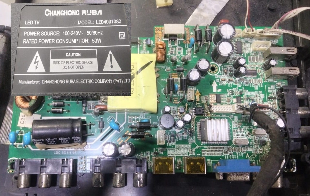 LED40D1080 Software Firmware download