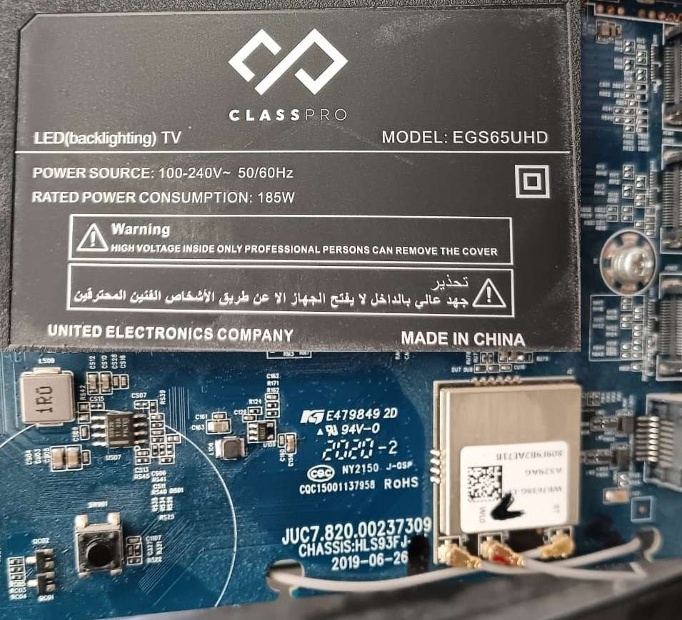 EGS65UHD Software ClassPro 65'' Smart Tv