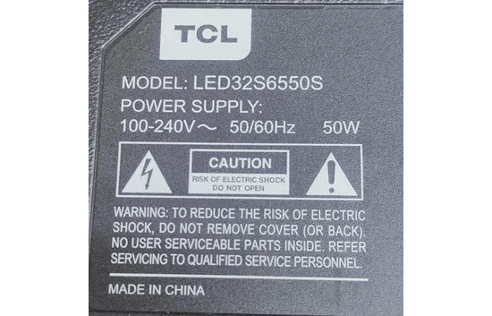 Download TCL LED32S6550S Software For Free