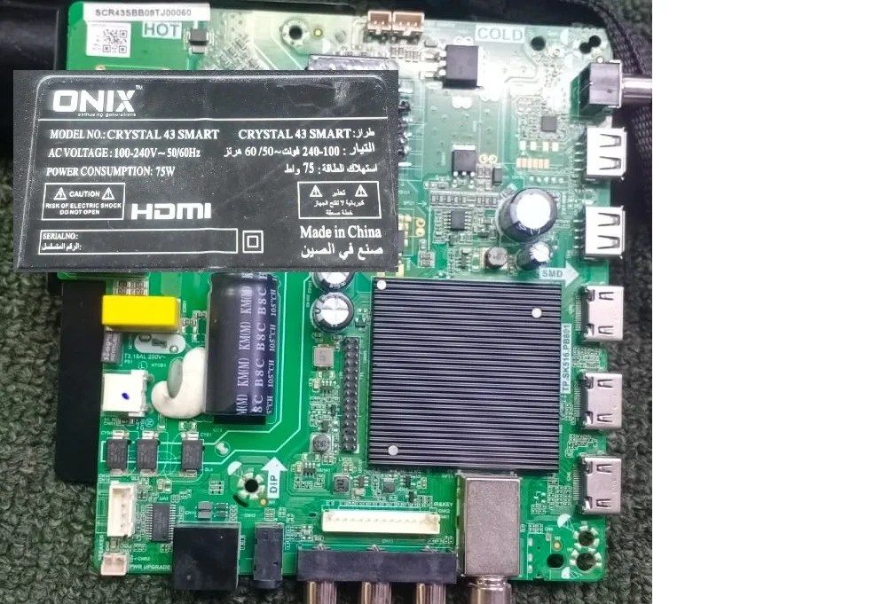 Onix Crystal 43 Smart TP.SK516.PB801 Firmware Download