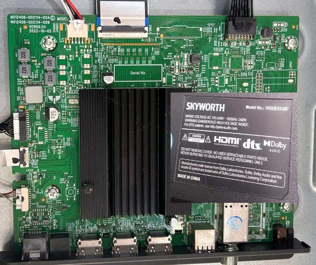 Skyworth Google Tv 70SUE9350F Software Download