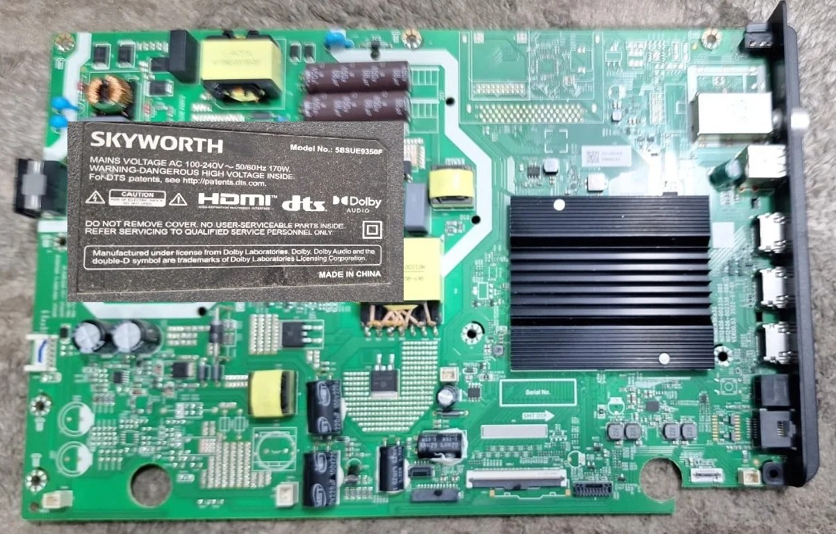 Skyworth A9K83G 58SUE9350F Software