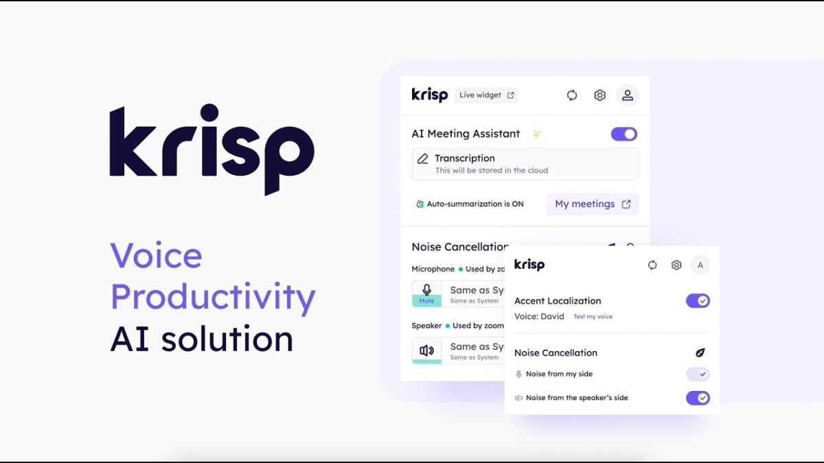 Krisp - YouTube