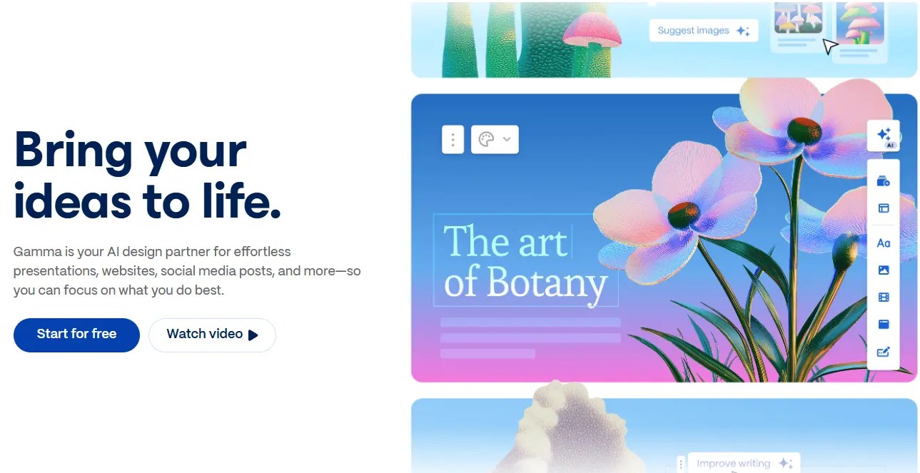 Hướng dẫn sử dụng Gamma AI tạo Slide cho người mới