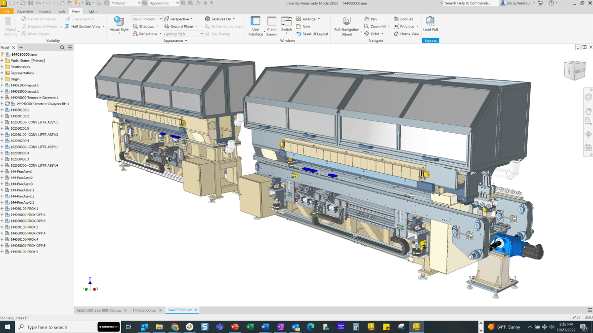 Viewing Inventor 2024 Data