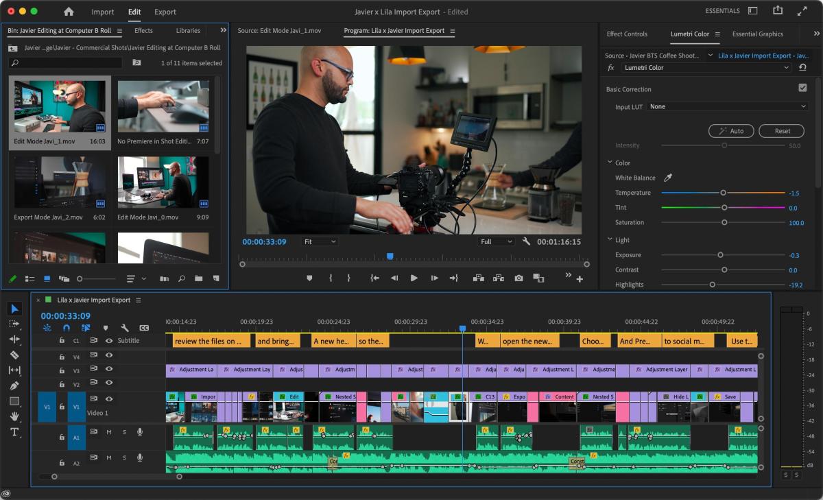 Phần mềm chỉnh sửa video thay thế Adobe Premiere