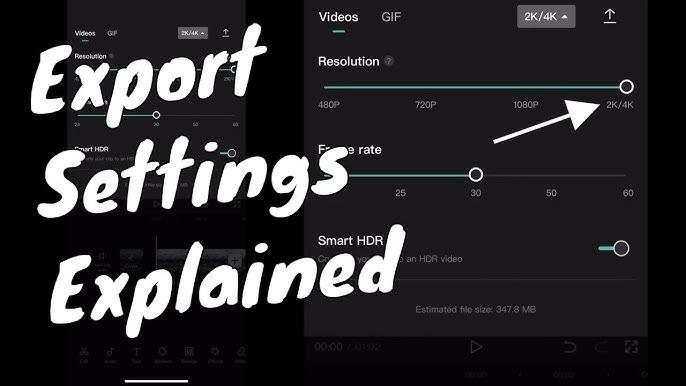 Xuất video chất lượng cao