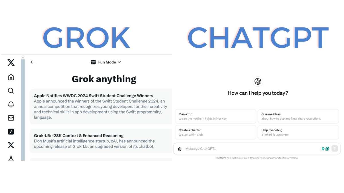 Giao diện Grok AI trên X