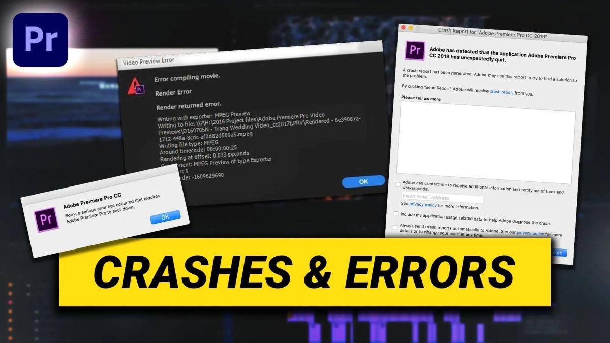 Khắc phục lỗi cài đặt Adobe Premiere Pro
