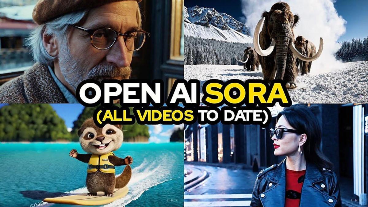 Example video generated by OpenAI Sora