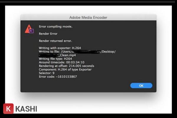 Sửa lỗi xuất video trong Adobe Premiere Pro