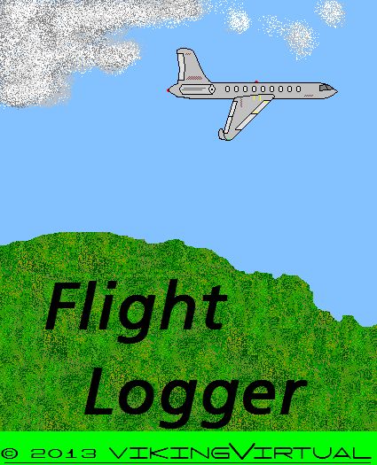 Vikingvirtual Software Flightlogger - Download Creative Vintage Design | Retina