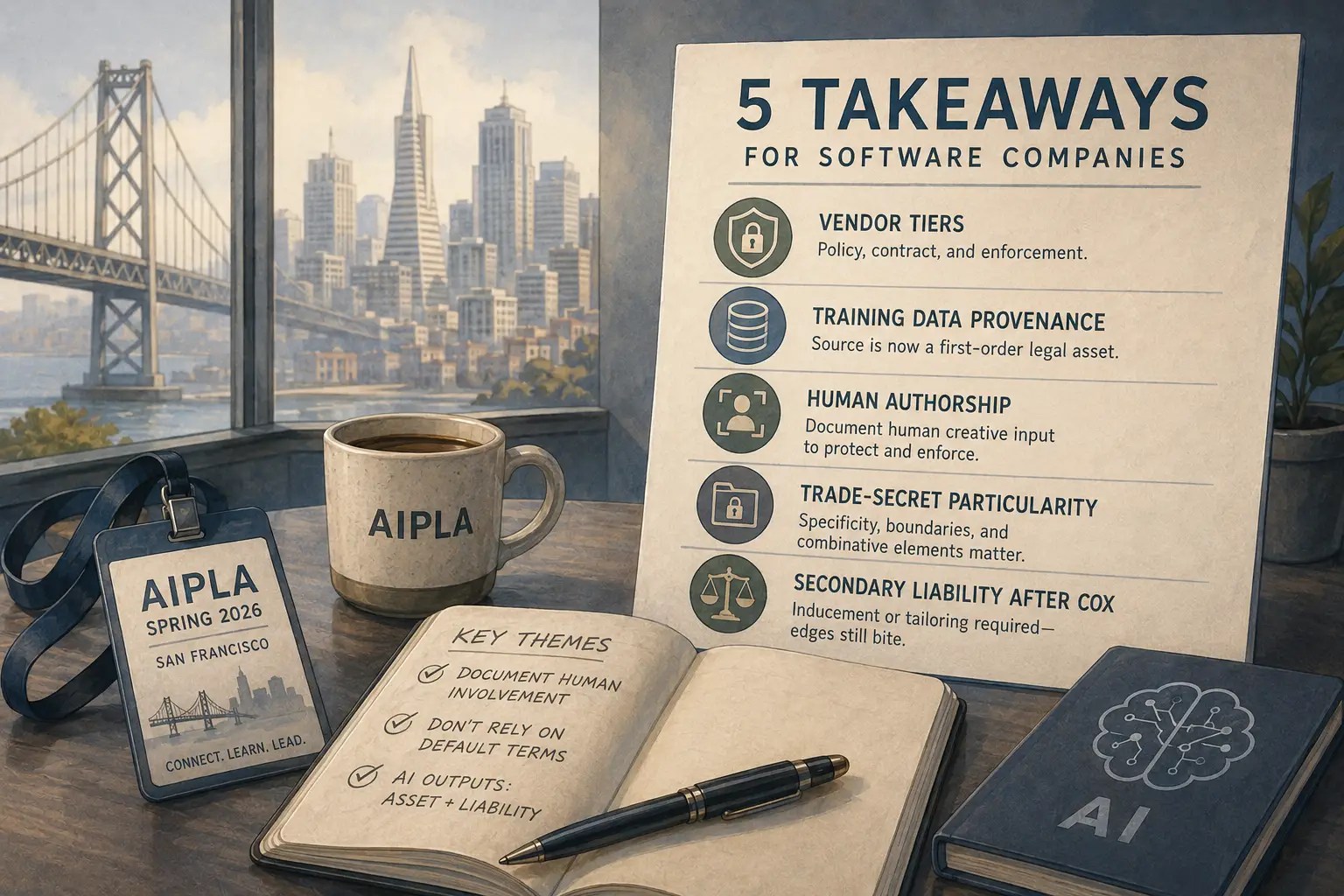 5 Software Company Takeaways from AIPLA Spring Meeting 2026