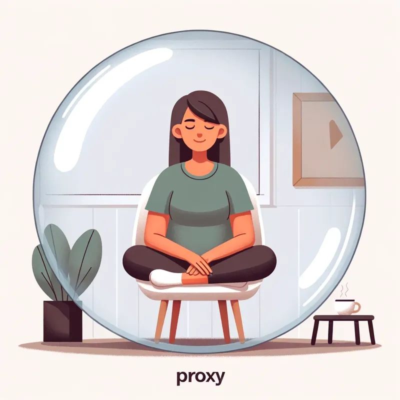 Proxy Pattern Dann Brown Adventures - Premium Dark Design Gallery - Mobile