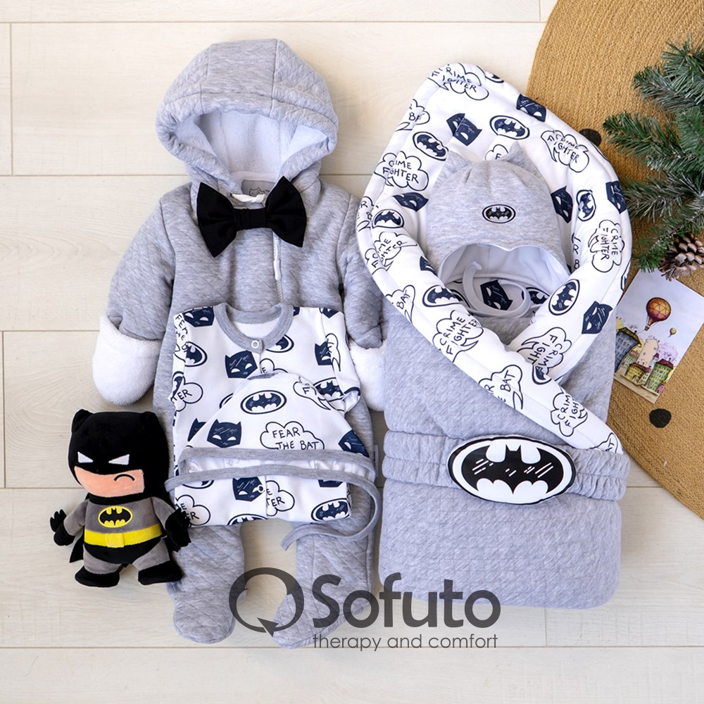 Batman Cold Winter Newborn Baby Boy Coming Home Outfit Buy Online Store Price 156 90