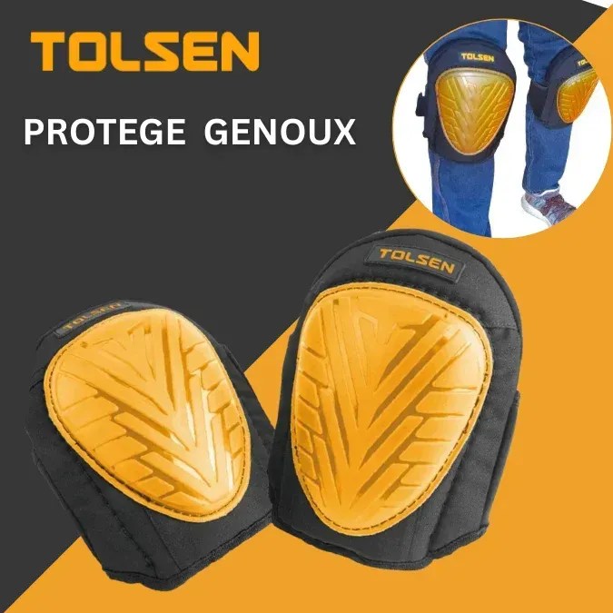 Add a little bit of body text Genouillères de Travail 45105 Tolsen Gel Pro Sécurité - الصورة 1