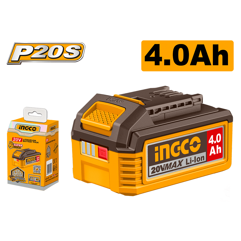 Ingco 20V 4.0Ah Battery - FBLI2002
