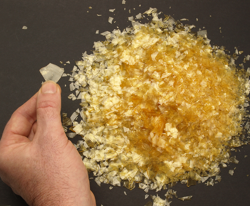 Mixing fresh shellac from Flakes