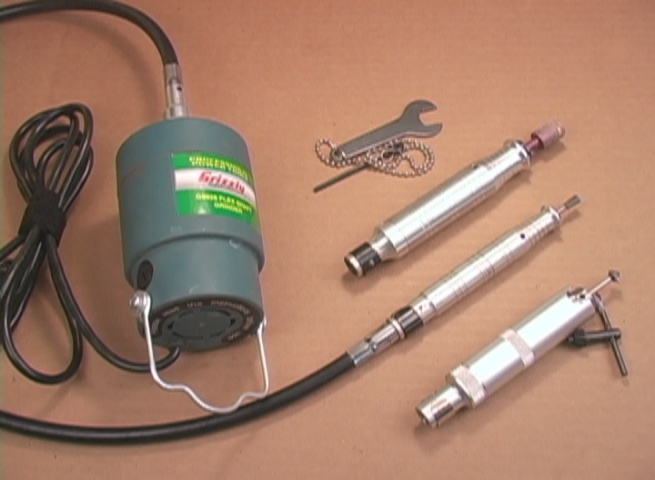 Grizzly Rotary Tool with Handpieces