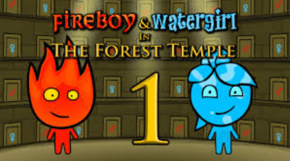 Fireboy and watergirl 1 (파이어보이 앤 워터걸 1) 플래시게임몰, 무료게임