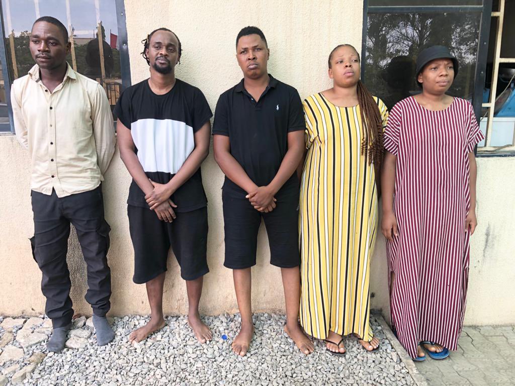 NDLEA busts online drug trafficking cartel, arrests 5 in Abuja