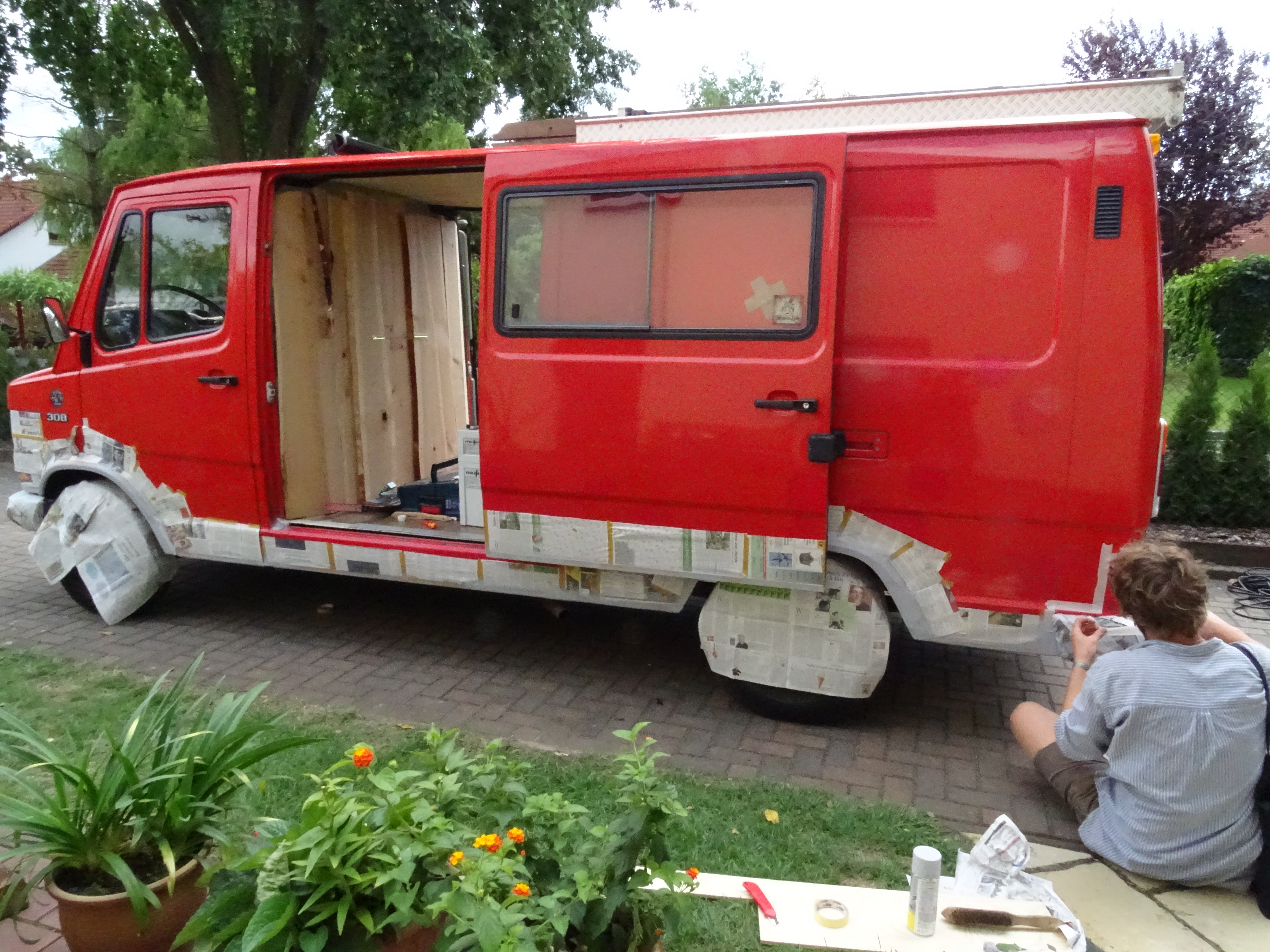 Tante Tüti, Rostschutzaktion