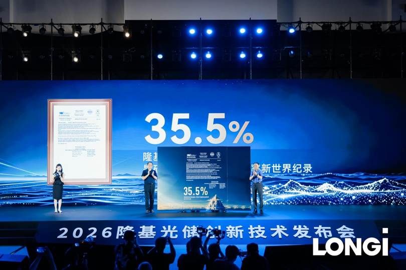 LONGi Breaks World Record: 35.5% Efficiency in Perovskite Tandem Solar Cells! (2026)