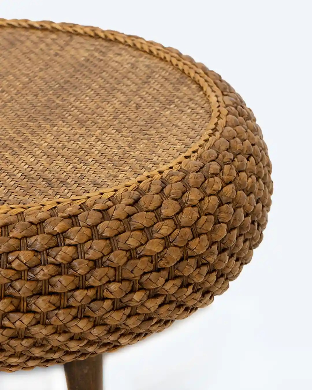 Boho rattan center table