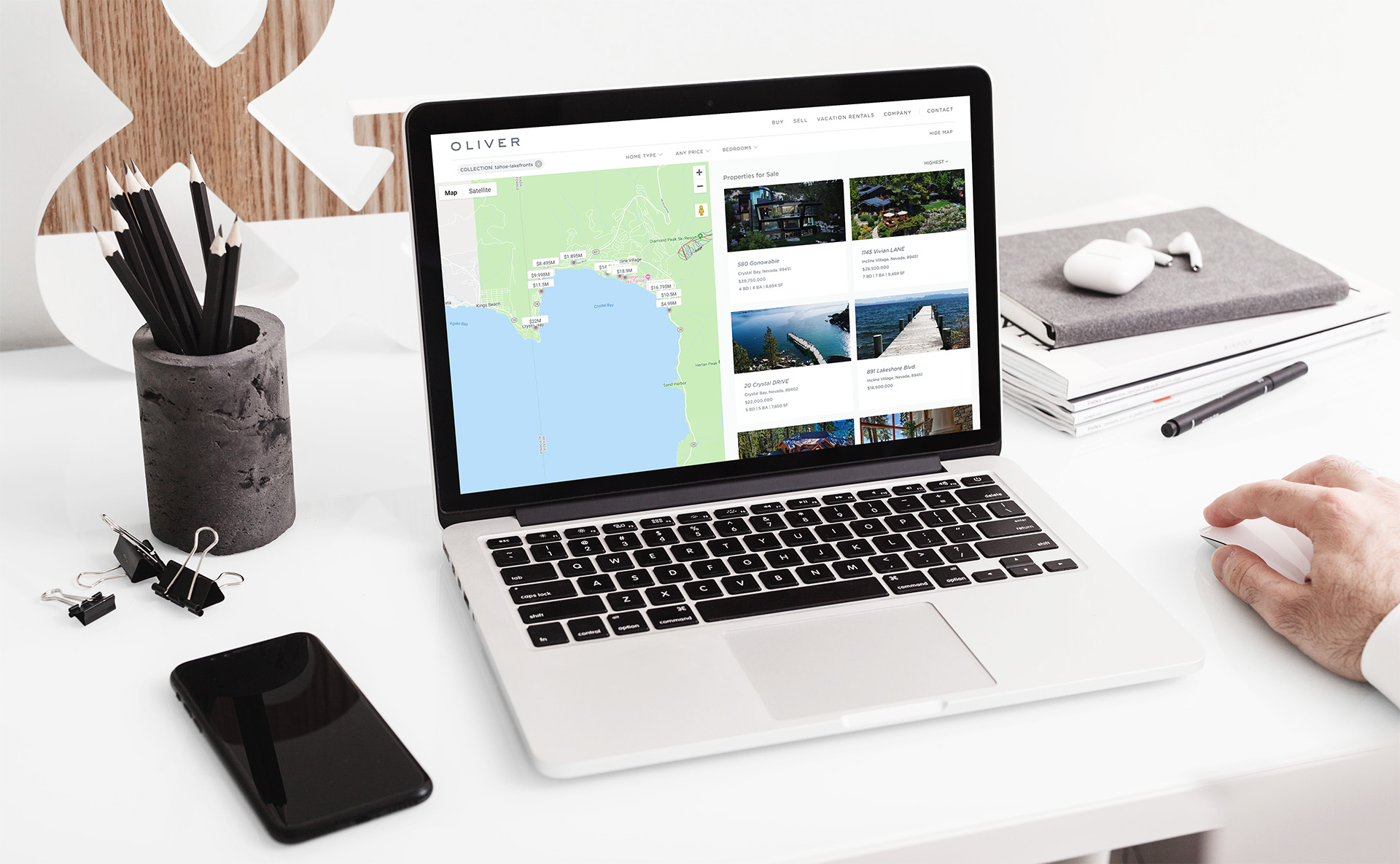 Reno real estate web design