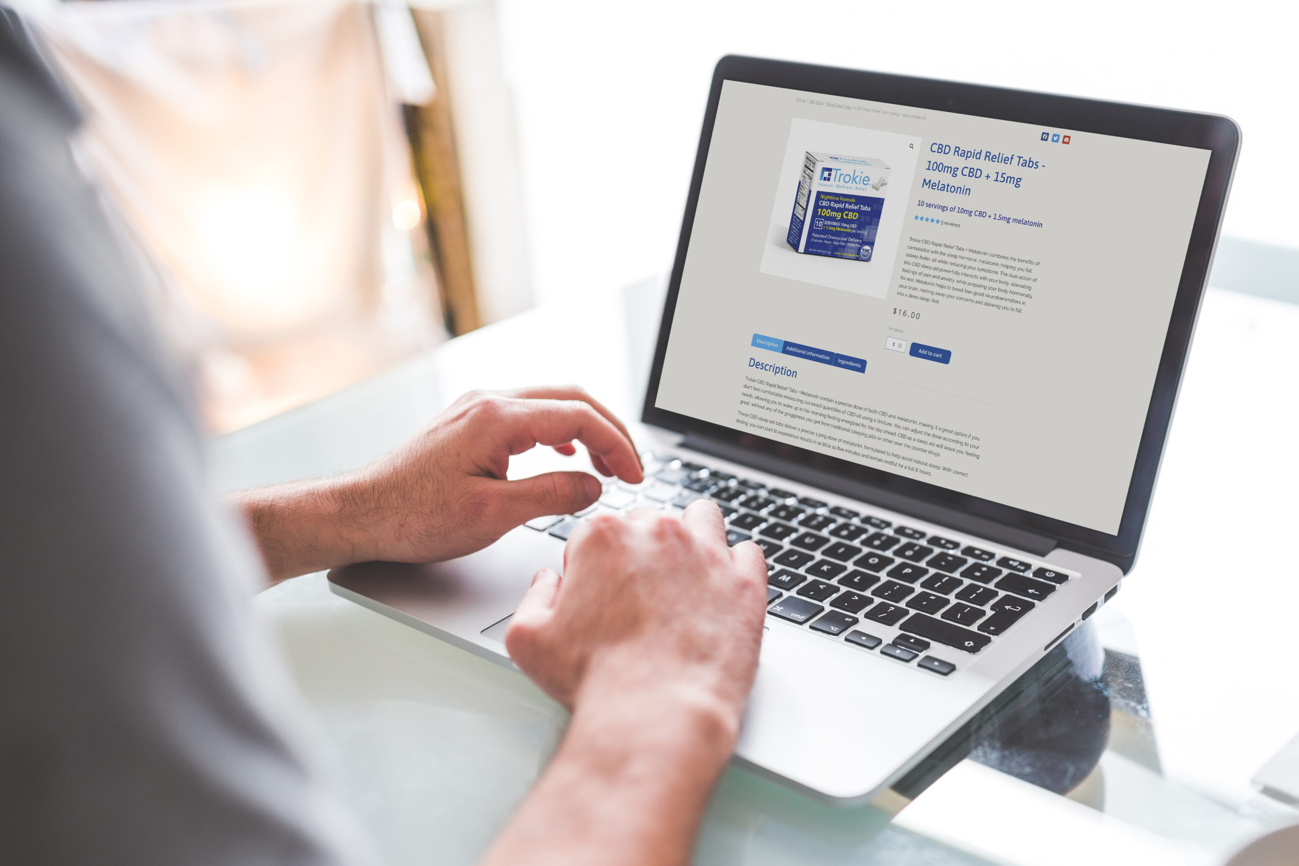 cbd ecommerce web design