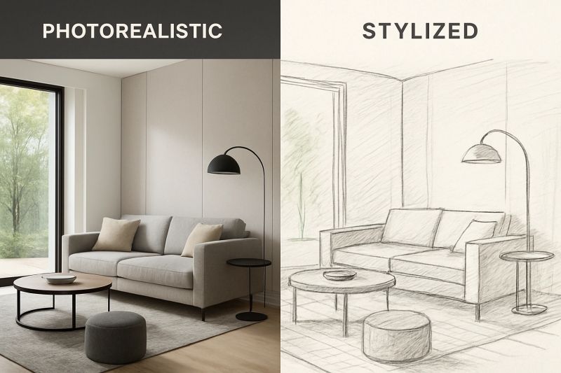 Architectural Visualization Styles Best Guide For Your Next Project - Ultra HD Ultra HD Minimal Patterns | Free Download