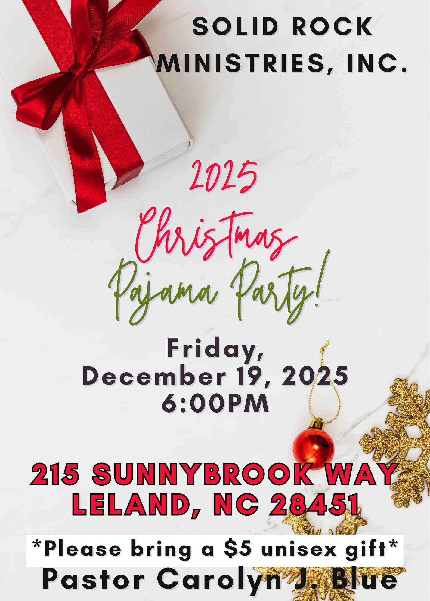 Pajama Party Invitation - 1