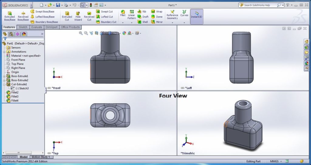 How to Use Solidworks View Orientation Tools in Product Model