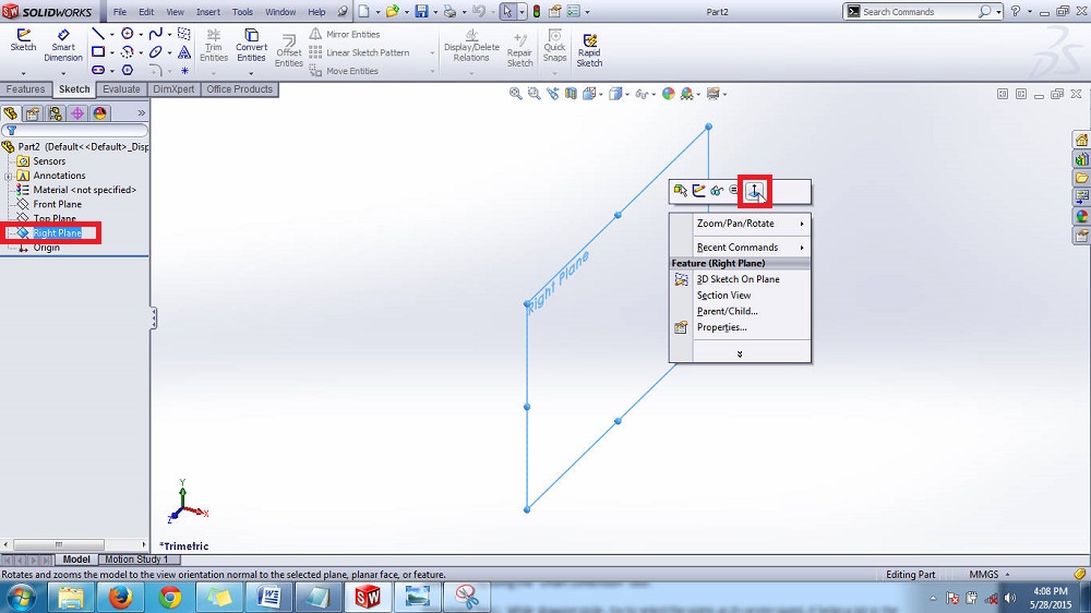 How to Use SolidWorks Circle Sketching Tool