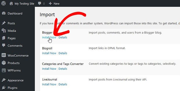 View a page using the template you want to convert in your browser 2. How To Import Blogger To Wordpress With Images