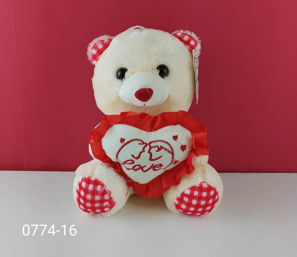 PELUCHES 21 CMS.C/CORAZON